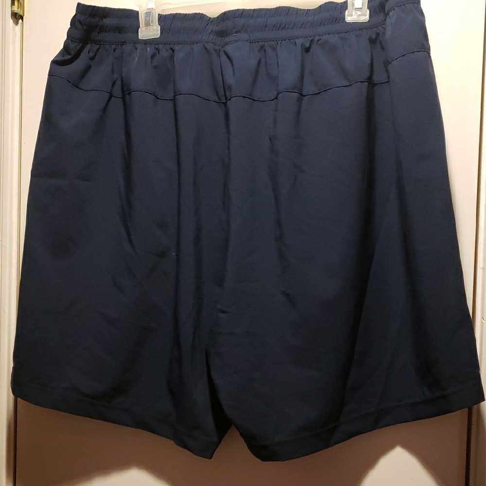 Reebok Men's Dark Blue Athletic Shorts,zise 3XL - Picture 3 of 4